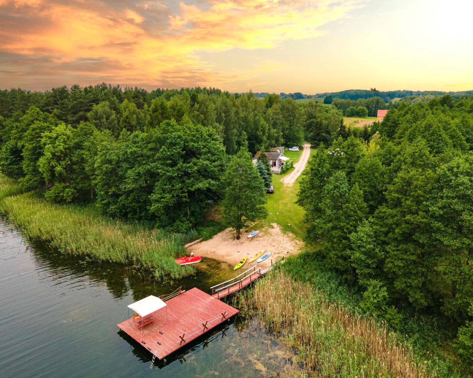 Mazurskie Chatki Mragowo Exterior photo